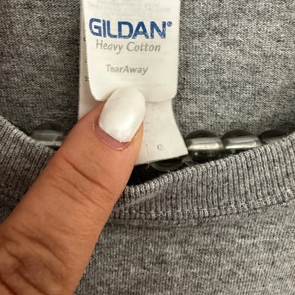 🔵 SALE 3/$25 BIBBIDI BOBBIDI BOOZE PRINCESS GRAPHIC GRAY SHORT SLEEVE TSHIRT TOP - Image 7