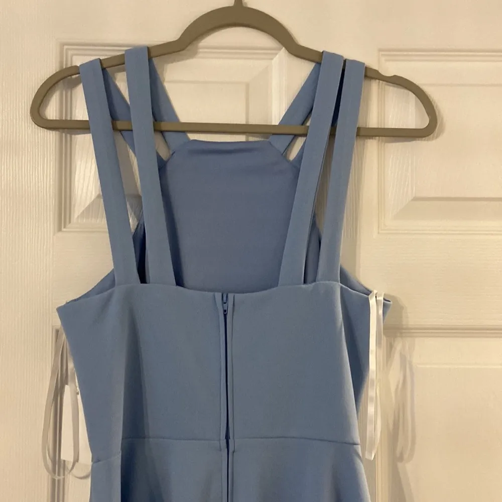 B.Darlin Dress size 9/10 beautiful color baby blue /lilac length 31” bust 30” - Image 6