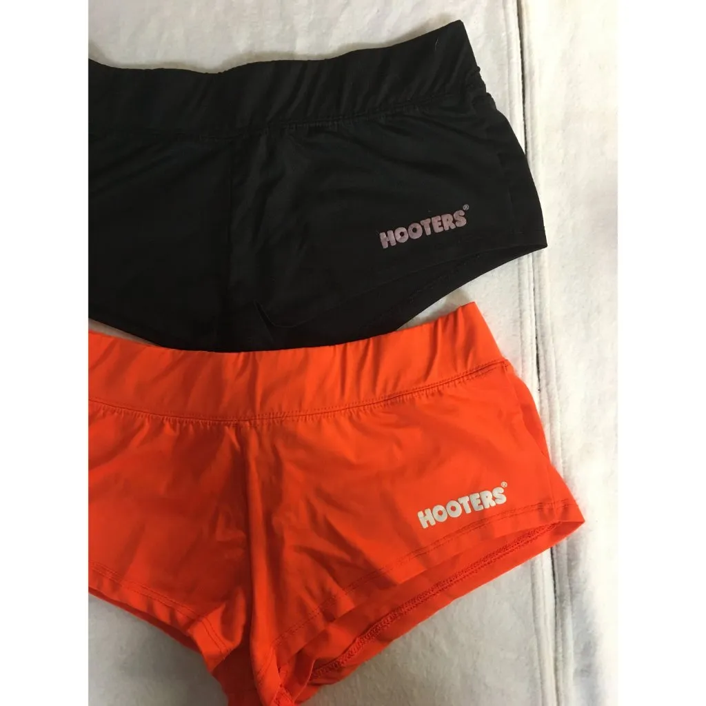 B75 Bundle of 2 Womens Hooters Rare Cheeky Shorts Both size Small - Image 2