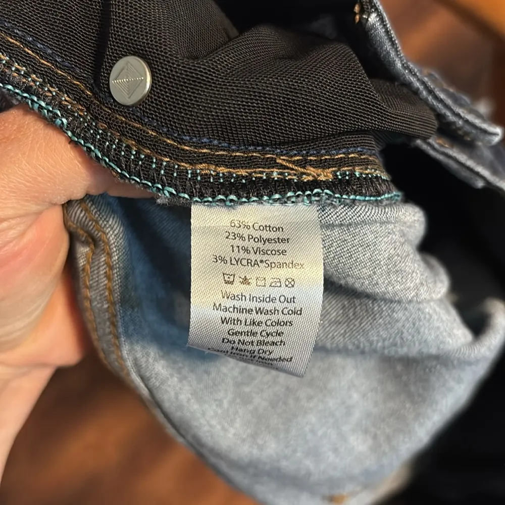 LuLaRoe Black Skinny Jeans with Distressed Details - Image 5