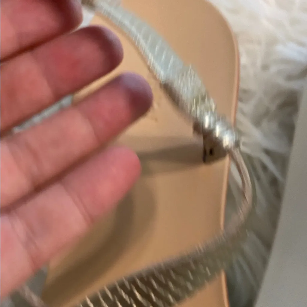 OluKai Women's Sandals in Metallic Gold size 10W brand new see all photos - Image 6