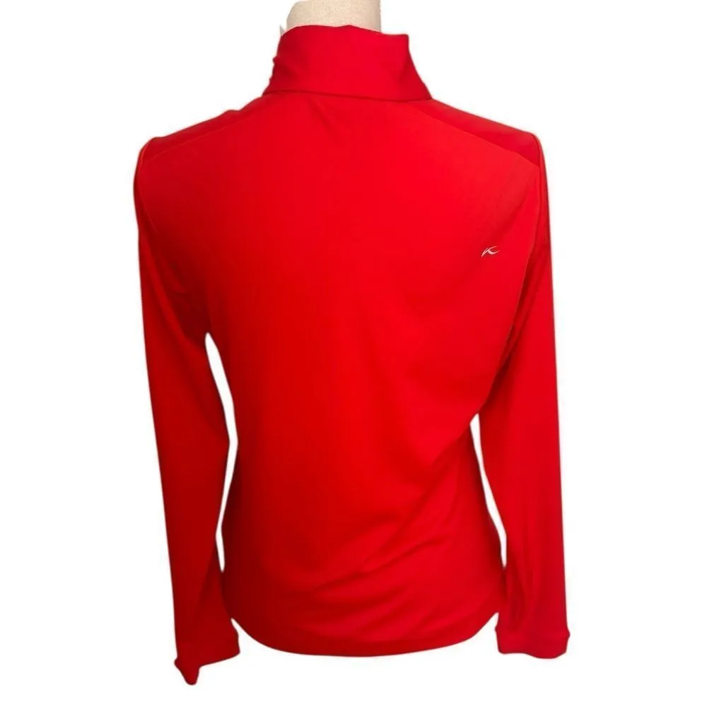 Kjus Women's Retention Jacket Flame 38/M Red Size M - Image 5