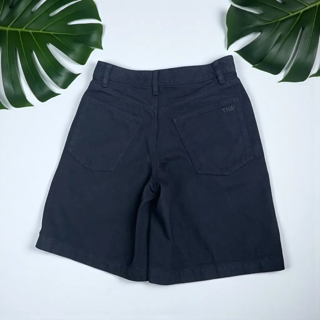 Aritzia TNA Kennedy Long Denim Shorts - Image 6