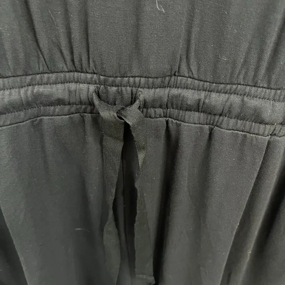 Daily Ritual Cozy Romper with Pockets Size XL Black - Image 2