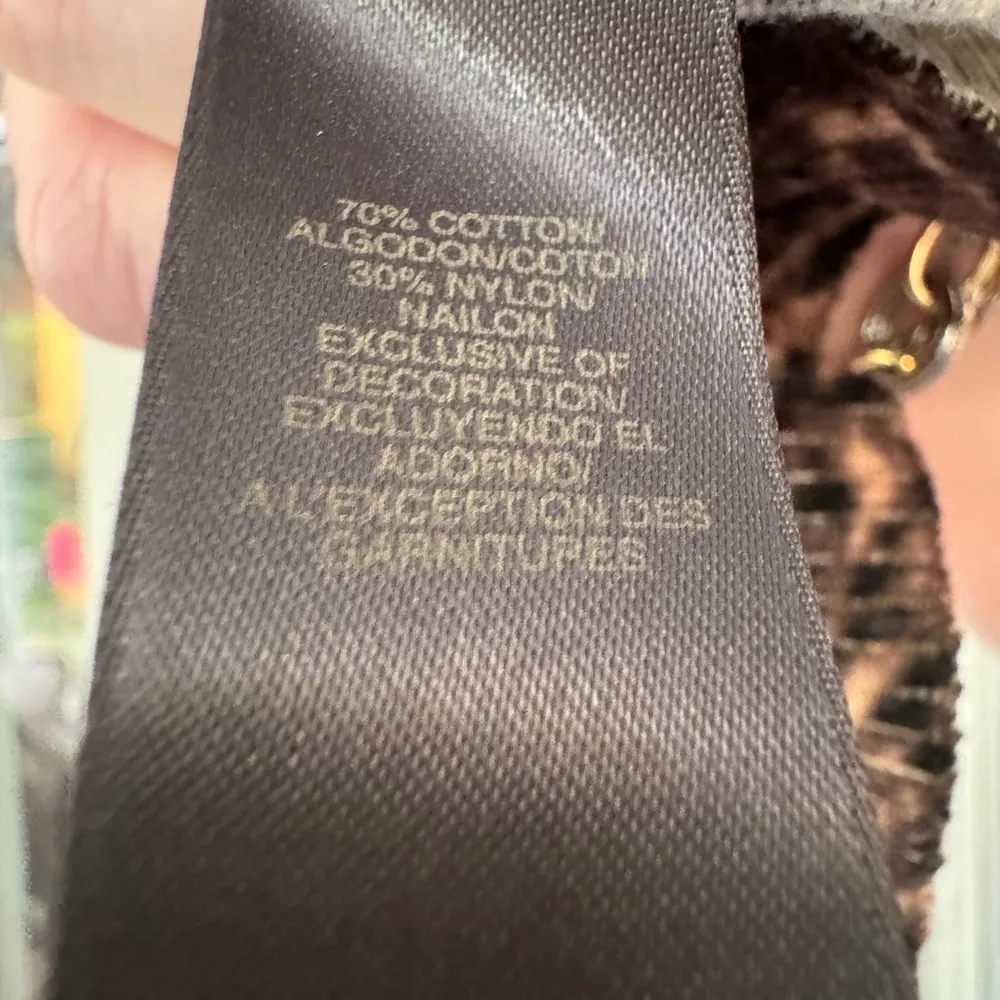 2 for $15 Liz Claiborne animal tiger print cardigan - Image 5