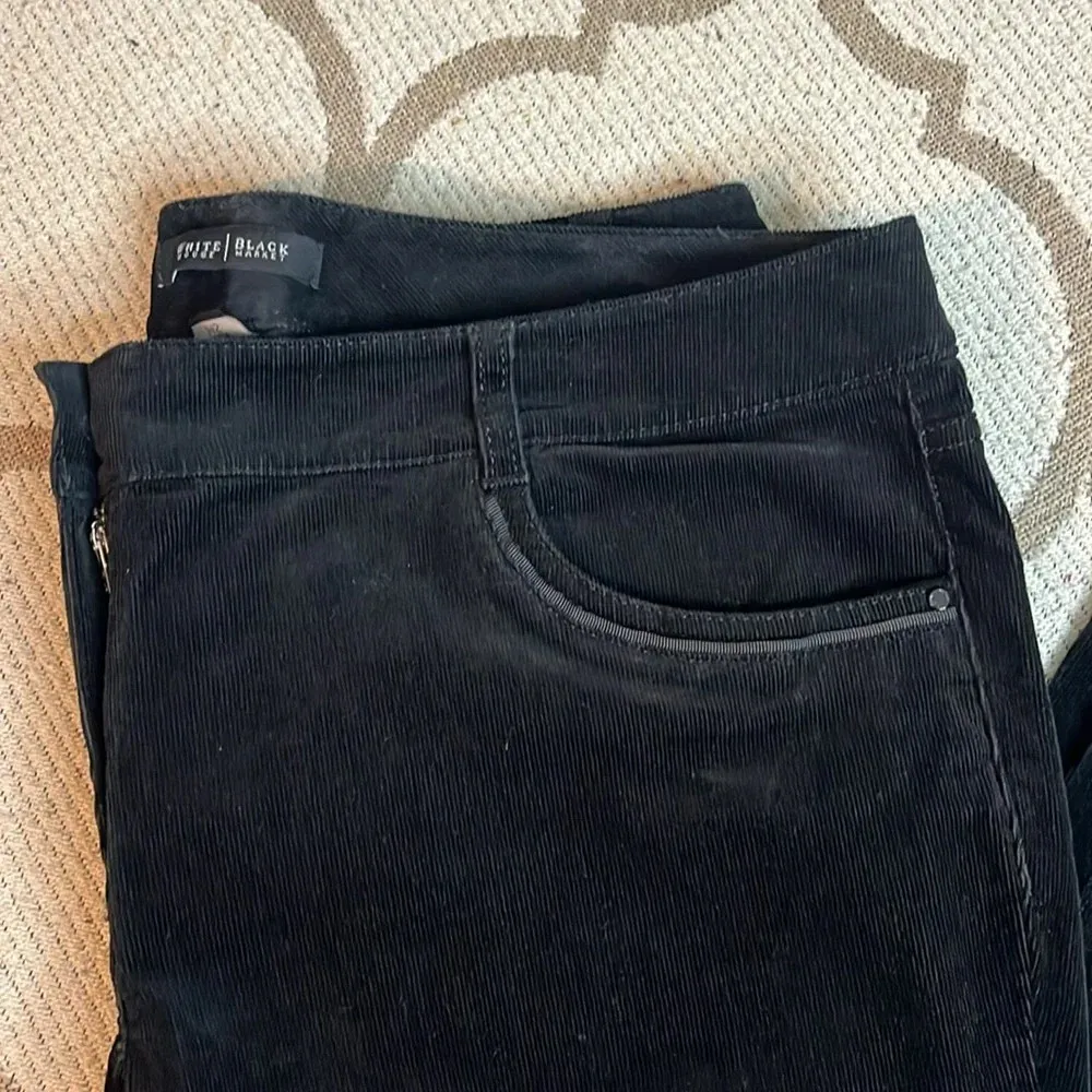 White house black market black corduroy Sleek boot 5 pocket pants, 14 Short - Image 14