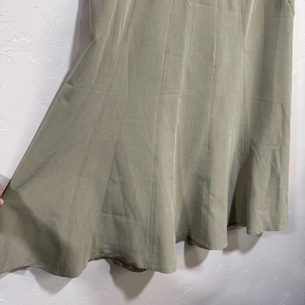 Grace Elements Tan flare skirt size 12 - Image 2