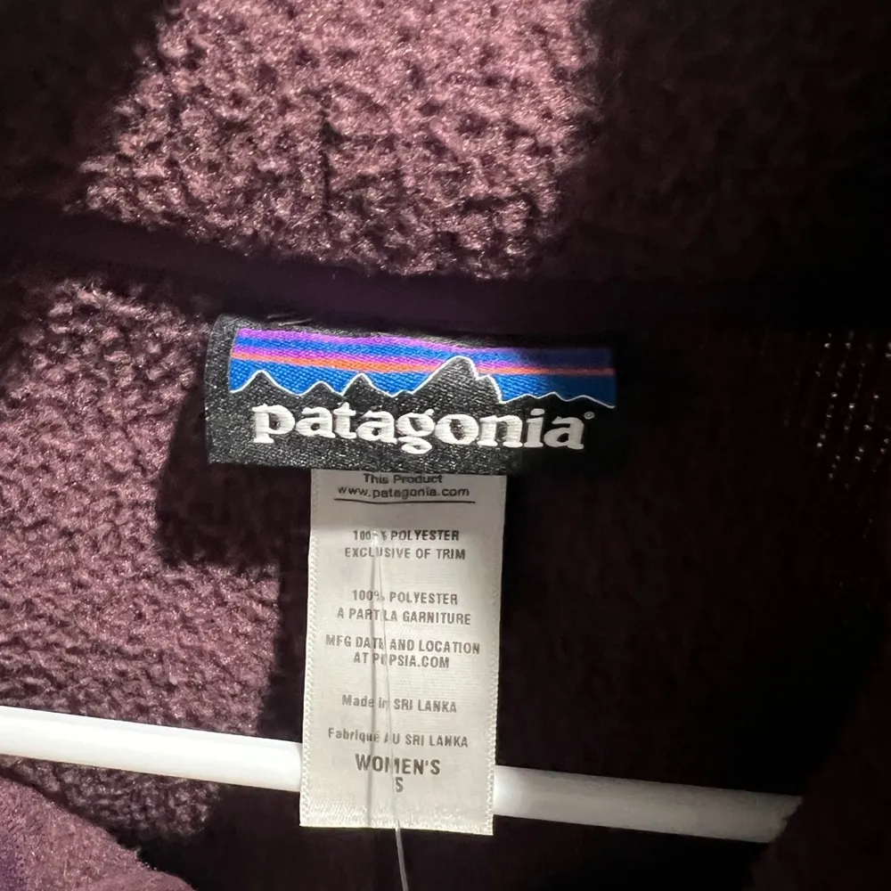 Patagonia Women’s Better Sweater Full-Zip Coat – Size S – Whisky Plum - Image 7