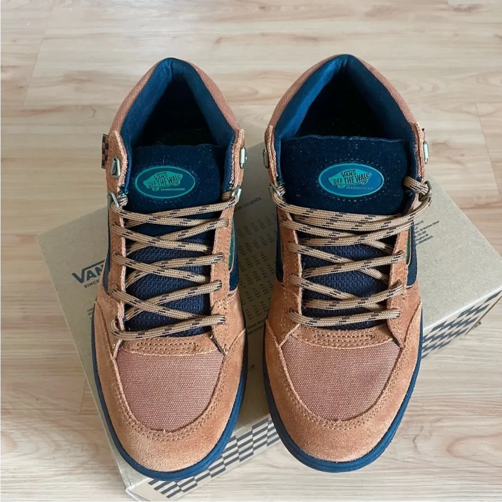 Vans Skate Zahba Mid Shoe Ginger Root Women 9.0US Mens 7.5US - Image 3