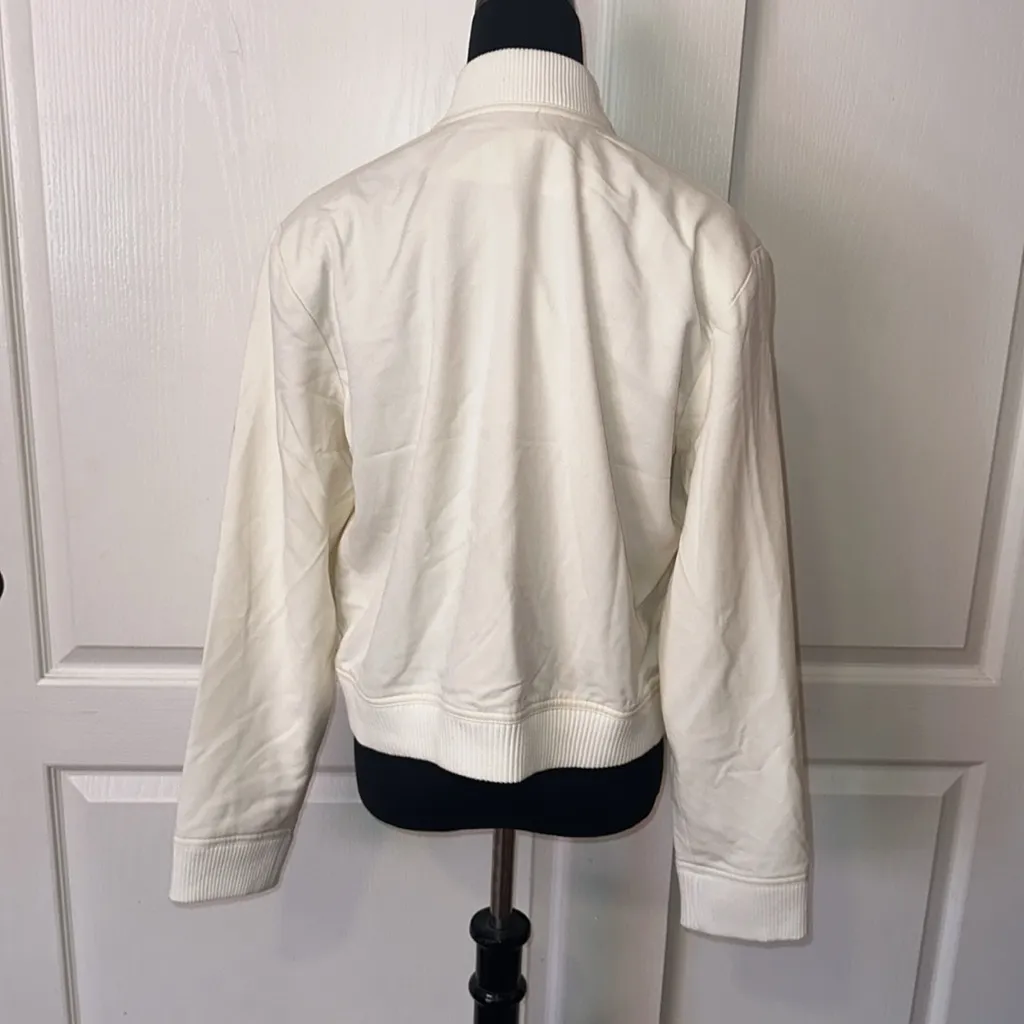 Jason Wu  CREAM WHITE SNAP BUTTON JACKET - Image 3