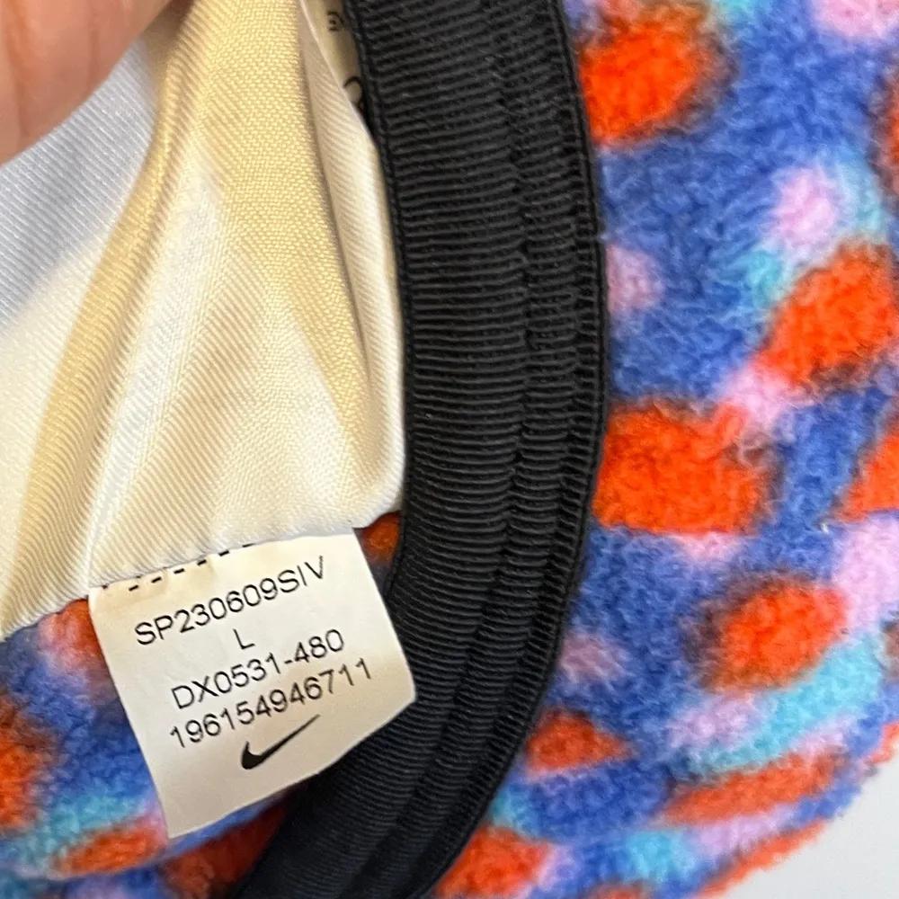 Nike  Club Fleece Zip Jacket All Over Print Men’s Size L - Image 8