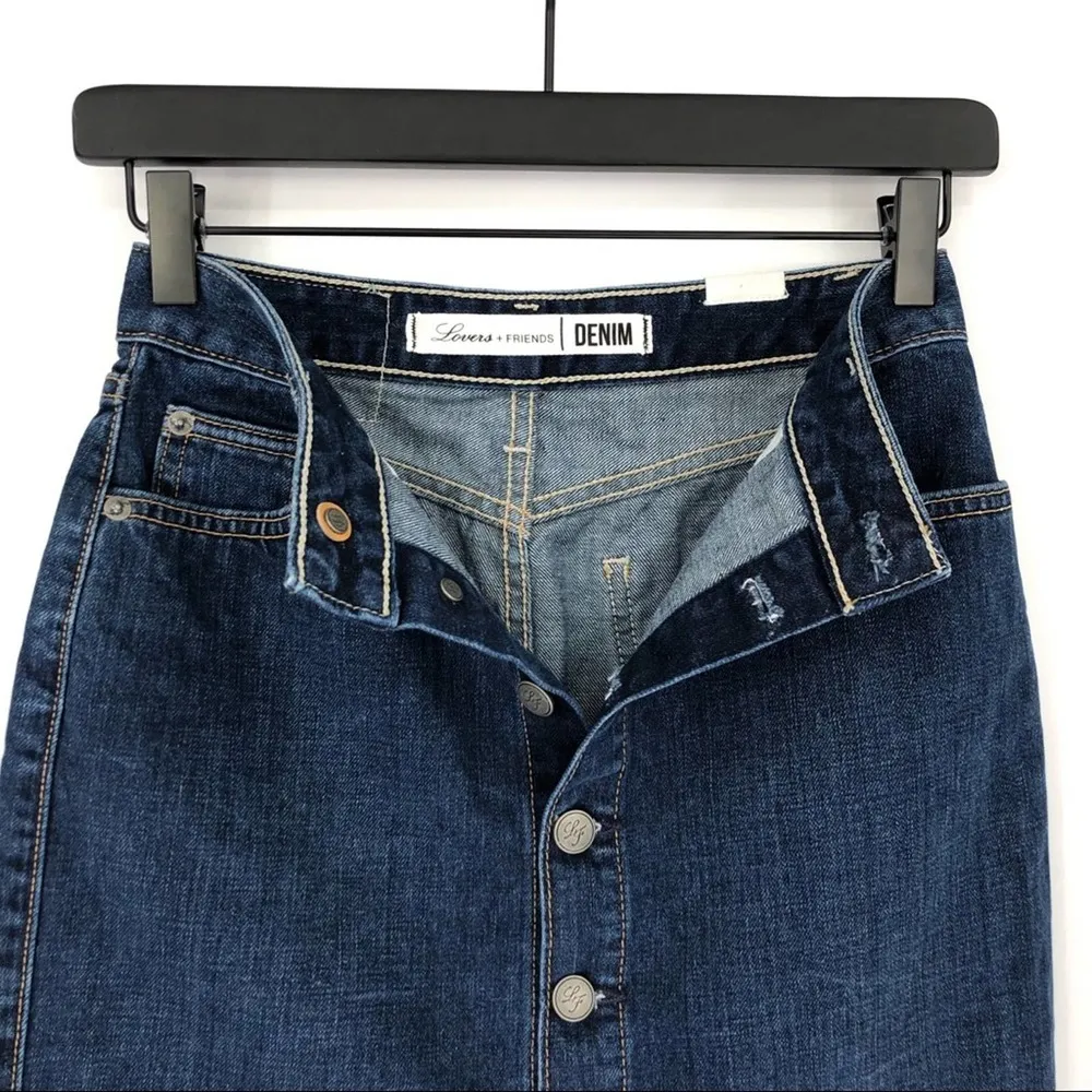 Alton Denim Jean Mini Skirt Davenport 24 - Image 3
