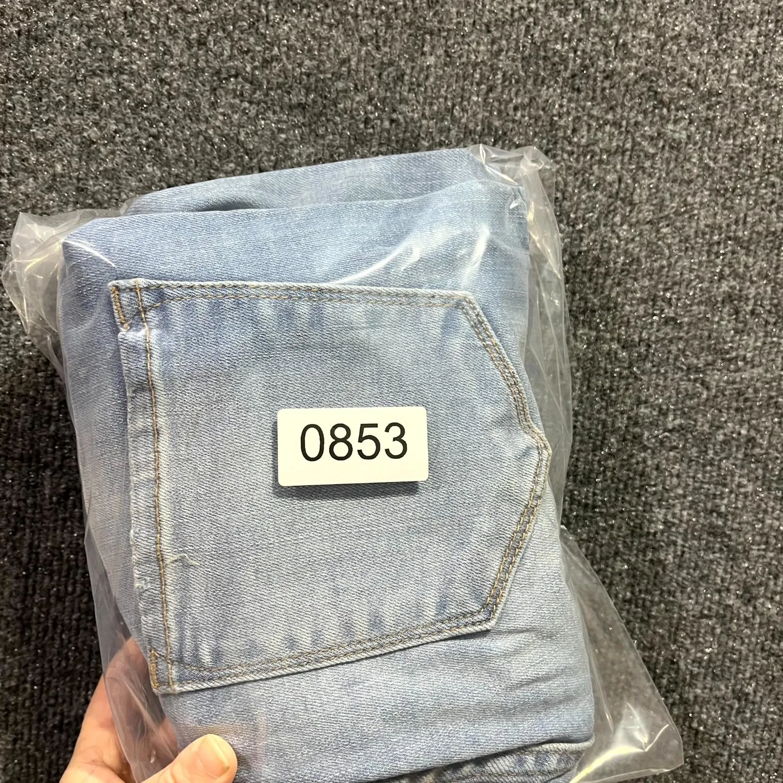 Cello Skinny Jeans Womens 9/29 Blue Denim Cotton Stretch Distressed Frayed Hem - Image 9