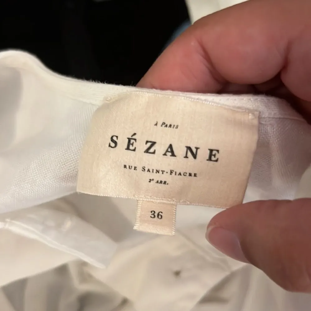 Sezane white button down 36 - Image 12