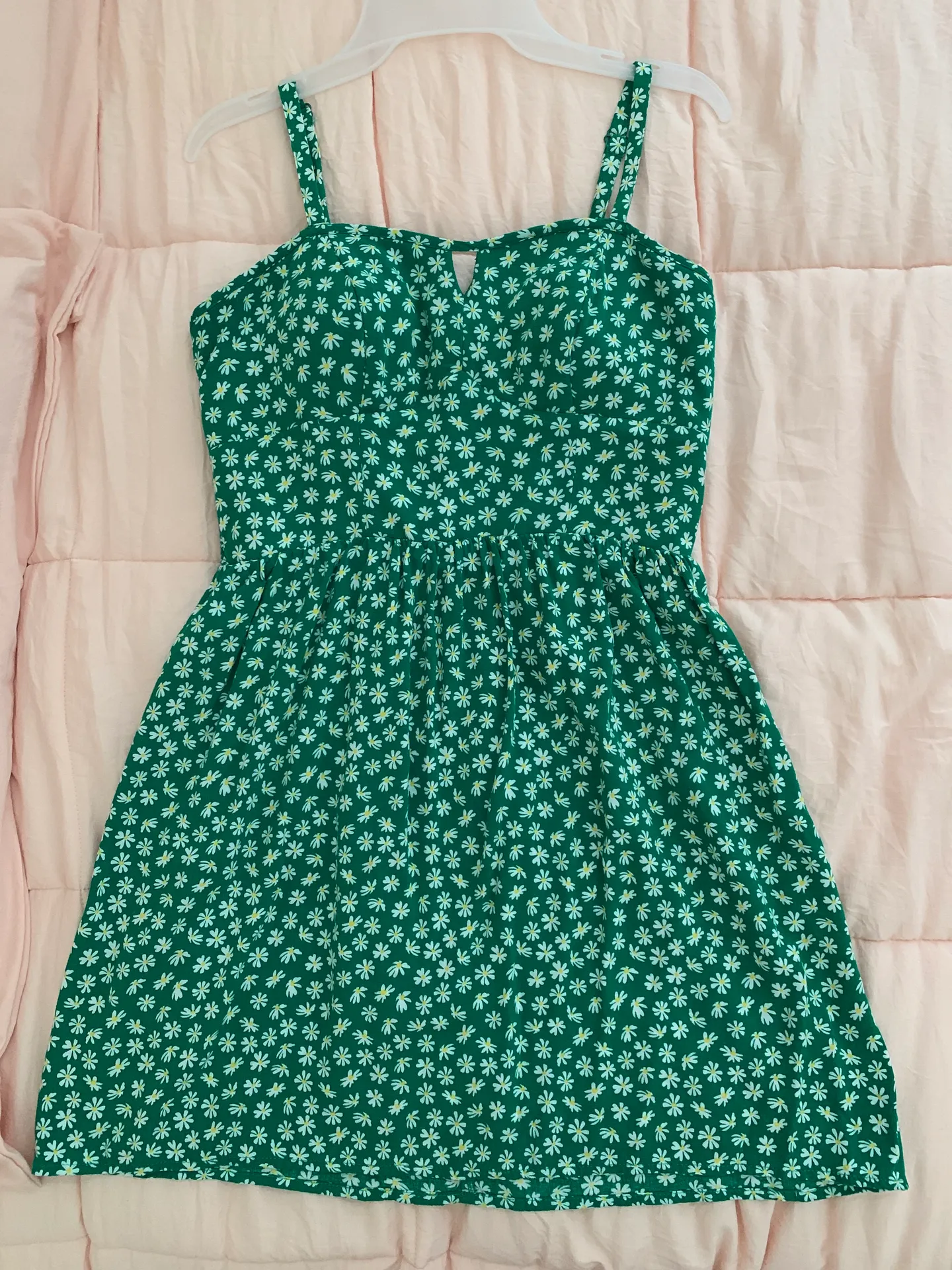 Ross AUW Green Mini Dress - Image 4