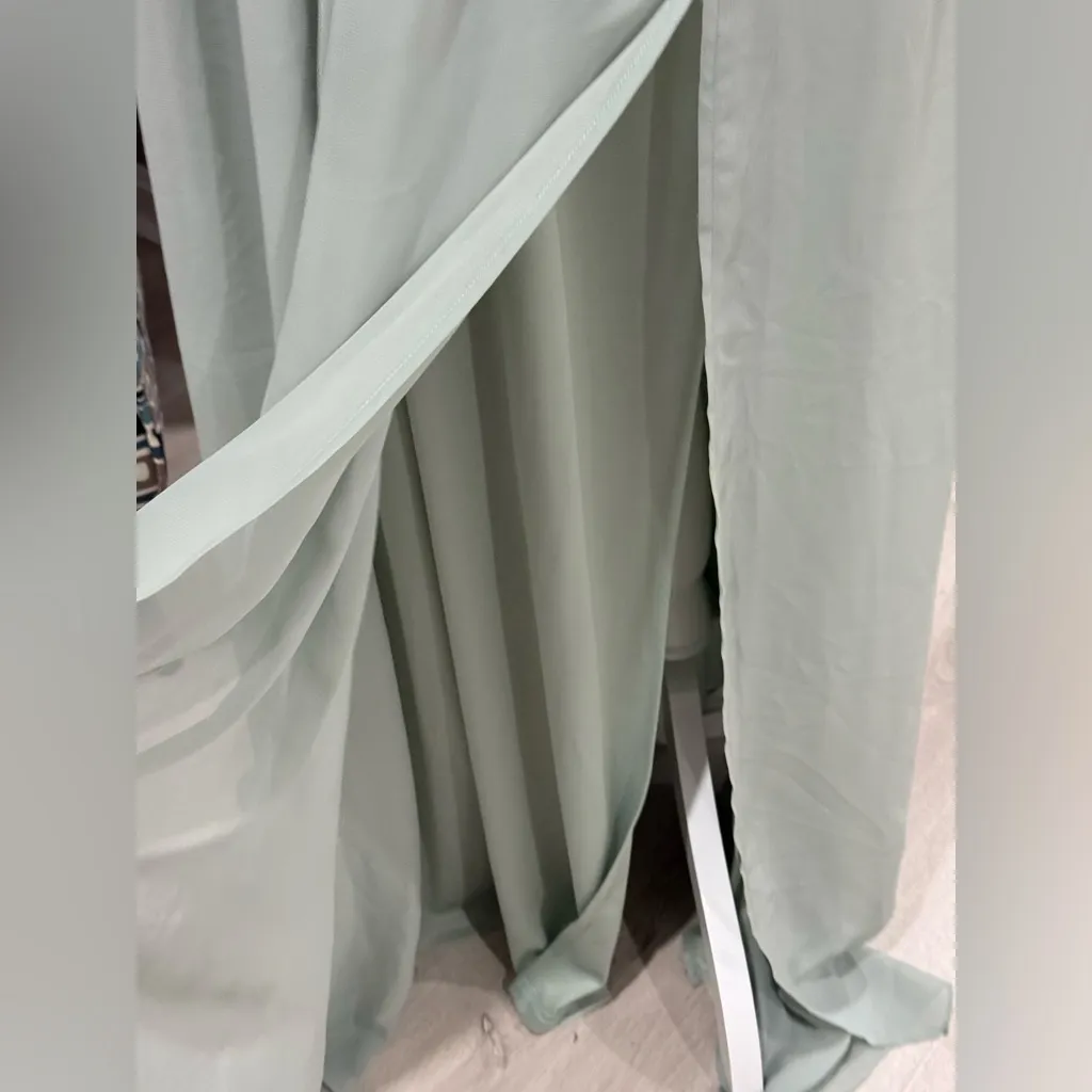 Birdy Grey Women's August Convertible Dress Chiffon Sage Size S NWT - Image 12