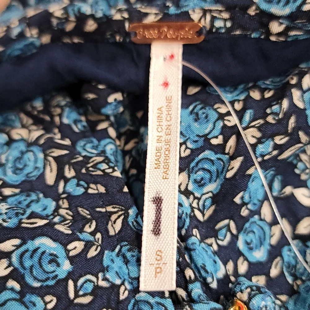 💯%Free people Float On A Sunbeam Midi Dres - Image 13