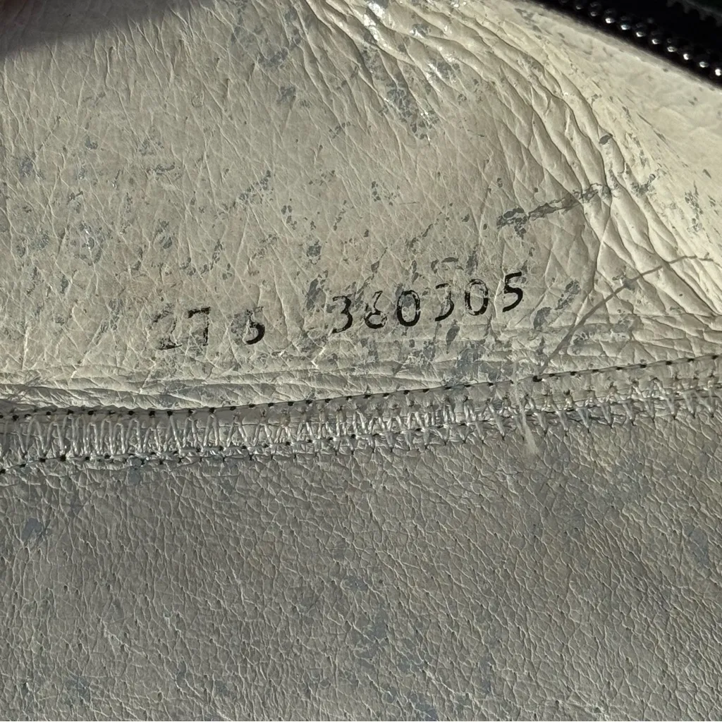 Los Altos black ostrich leather pointed zip heeled western ankle boots Size undefined - Image 8