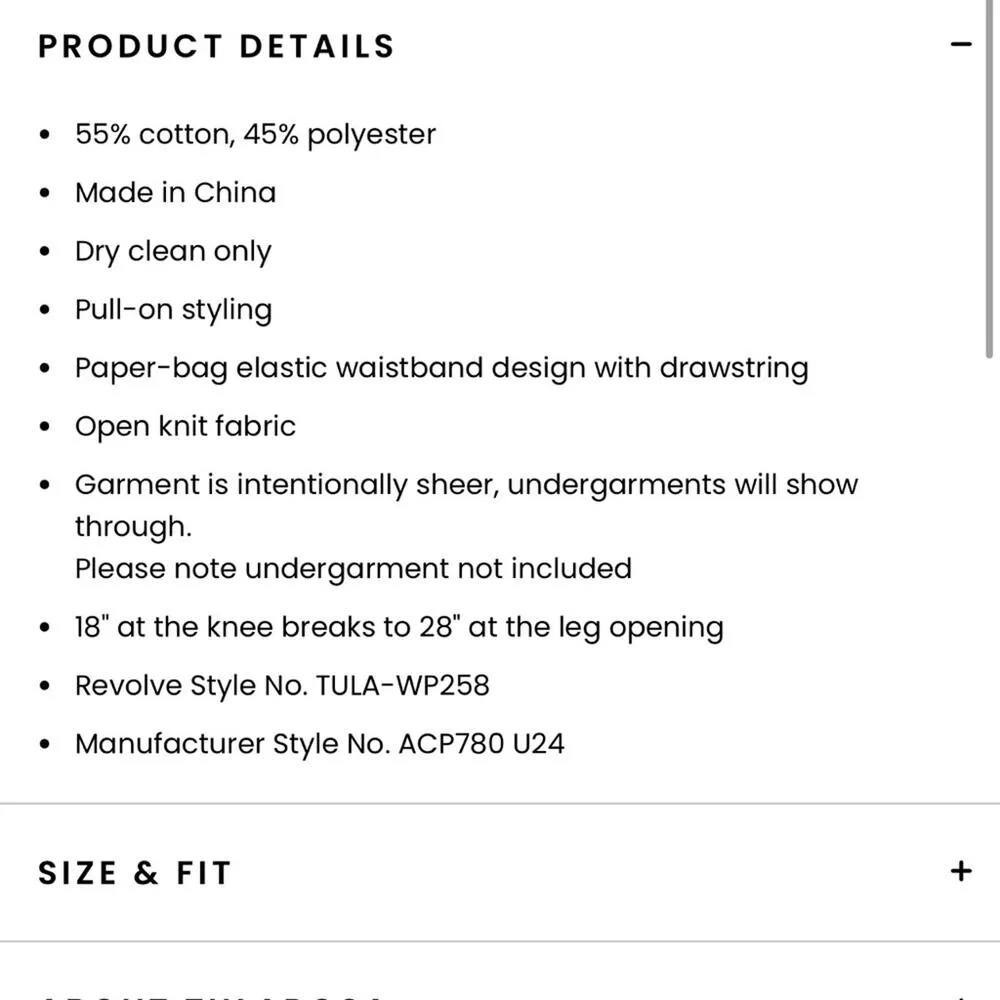 Tularosa Raimonda Pant in Beige - Image 4