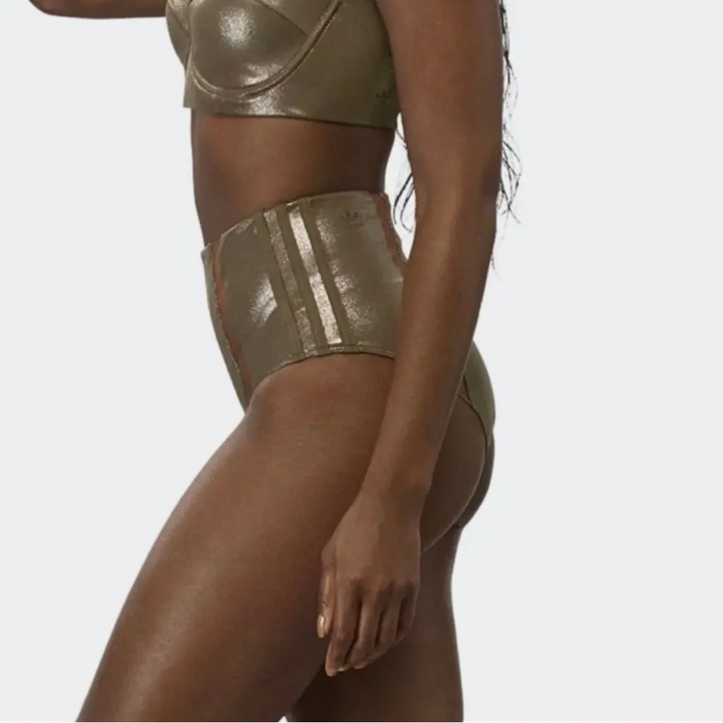 Adidas Metallic Gold and Tan Apparel - Image 2