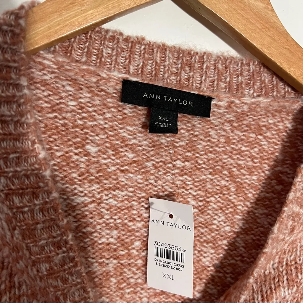 Ann Taylor Clay Pottery Tie-Waist Sweater Dress‎ Size XXL - Image 6