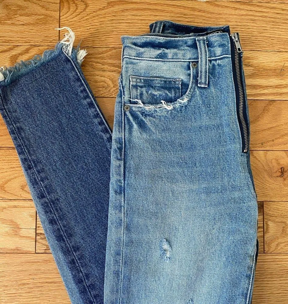 PRPS Highwaisted Boyfriend Skinny Jean Size 25 - Image 7