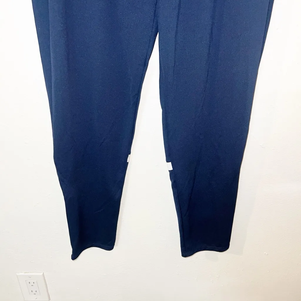 Nike women’s Dri-fit navy blue straight leg drawstring sweatpants - Image 3