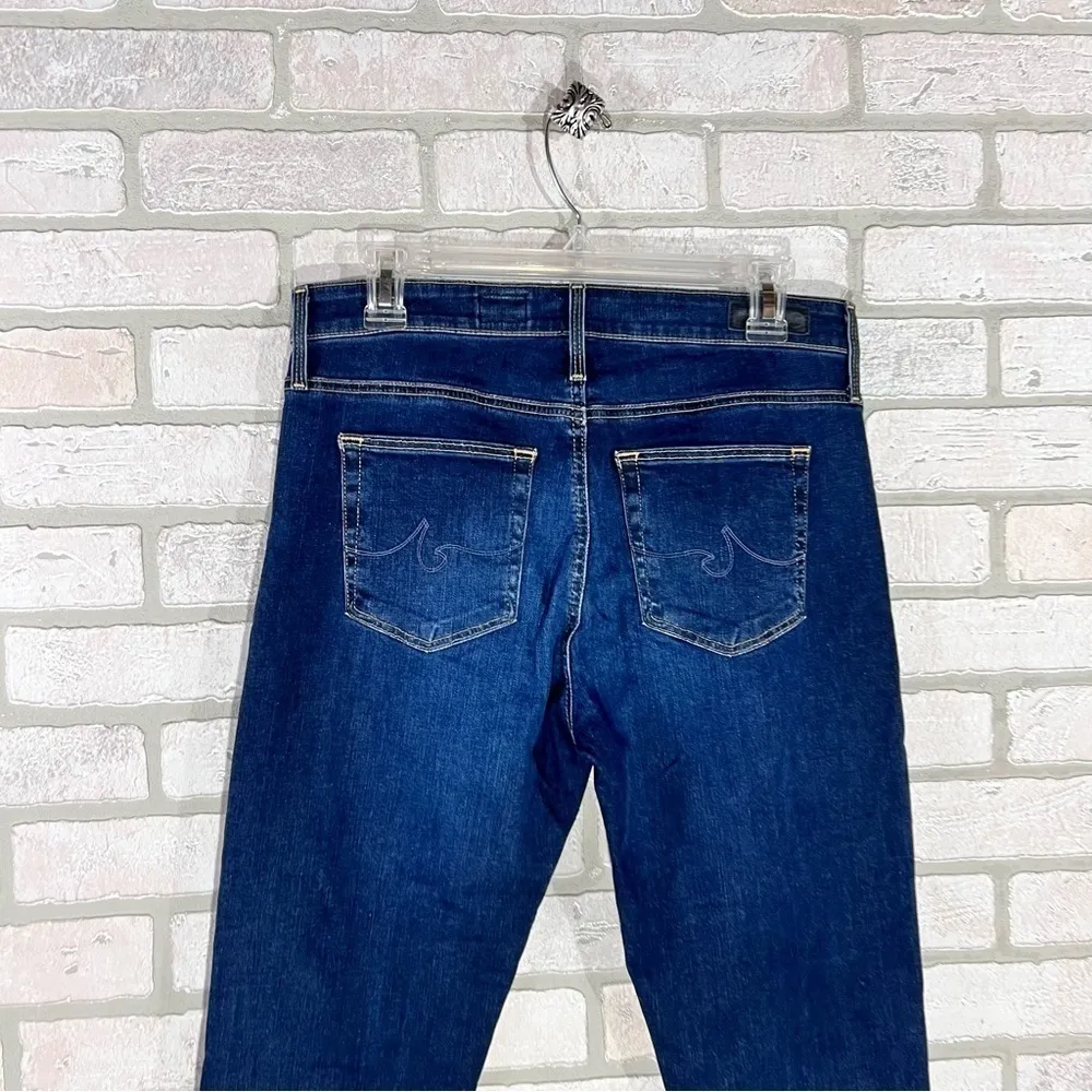 Ag The High Rise Stevie Cuff Slim Straight Jeans Size 31 - Image 11