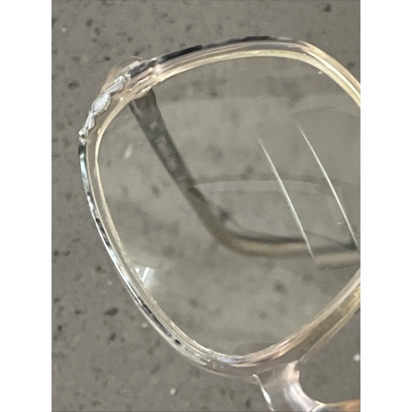 Marchon Blue Ribbon Eyeglasses Frames ONLY 53 14 130 Grey Marble Full rim Vtg - Image 14