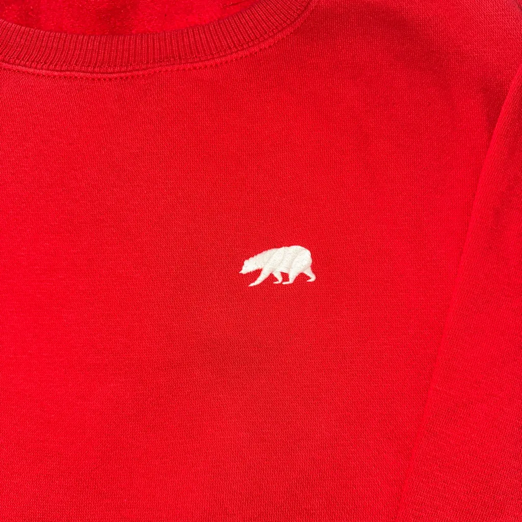 Brandy Melville  Red Bear Crewneck - Image 2