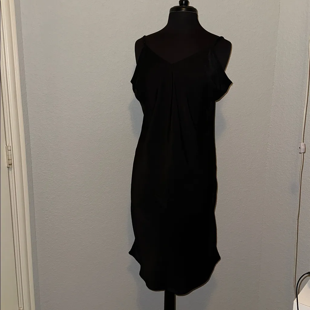 A New Day Elegant Black Slip Dress - Image 2