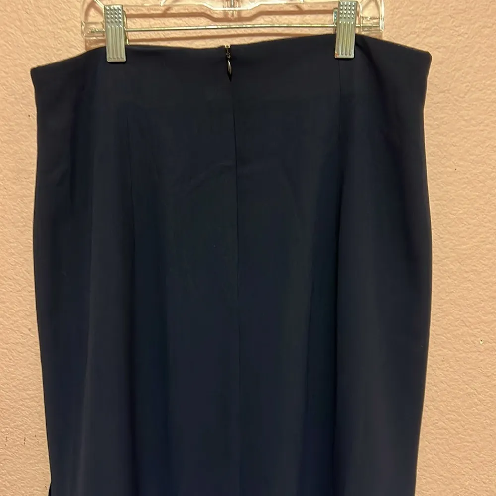 Girl 2000 Women’s Y2K Navy Midi Skirt. Size S Blue - Image 8