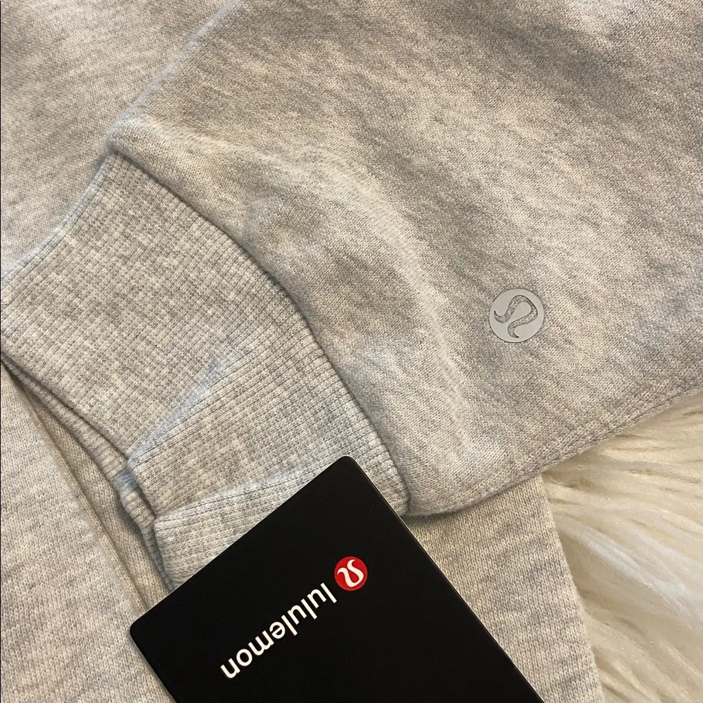 Lululemon Athletica Gray Hoodie Steady State Full Zip Hoodie  brand new - Image 8
