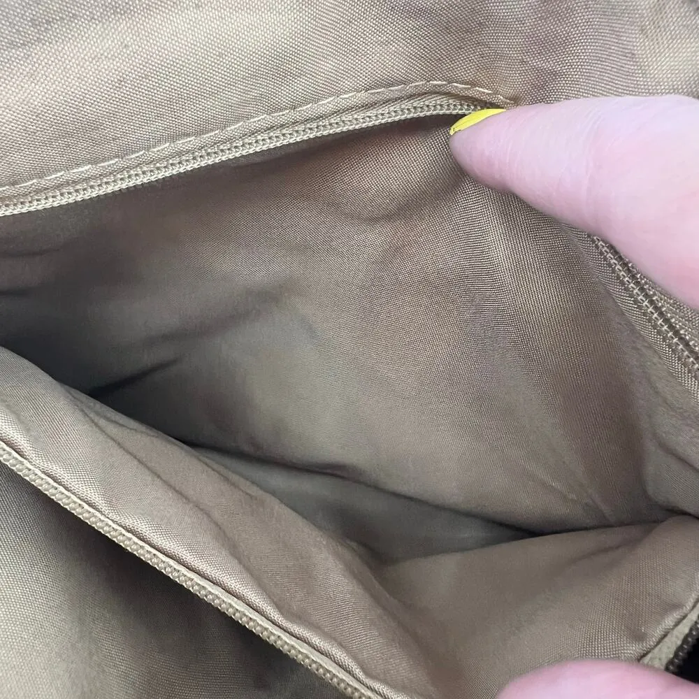 Baggallini Tulum Crossbody Black & Silver leopard print Travel Bag Handbag Zip - Image 10