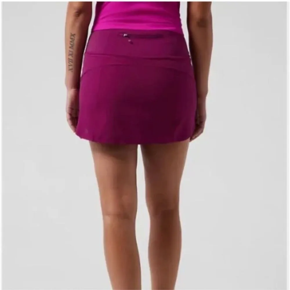Athleta Run With It 14" Skort in Exotic Fuchsia - Image 2
