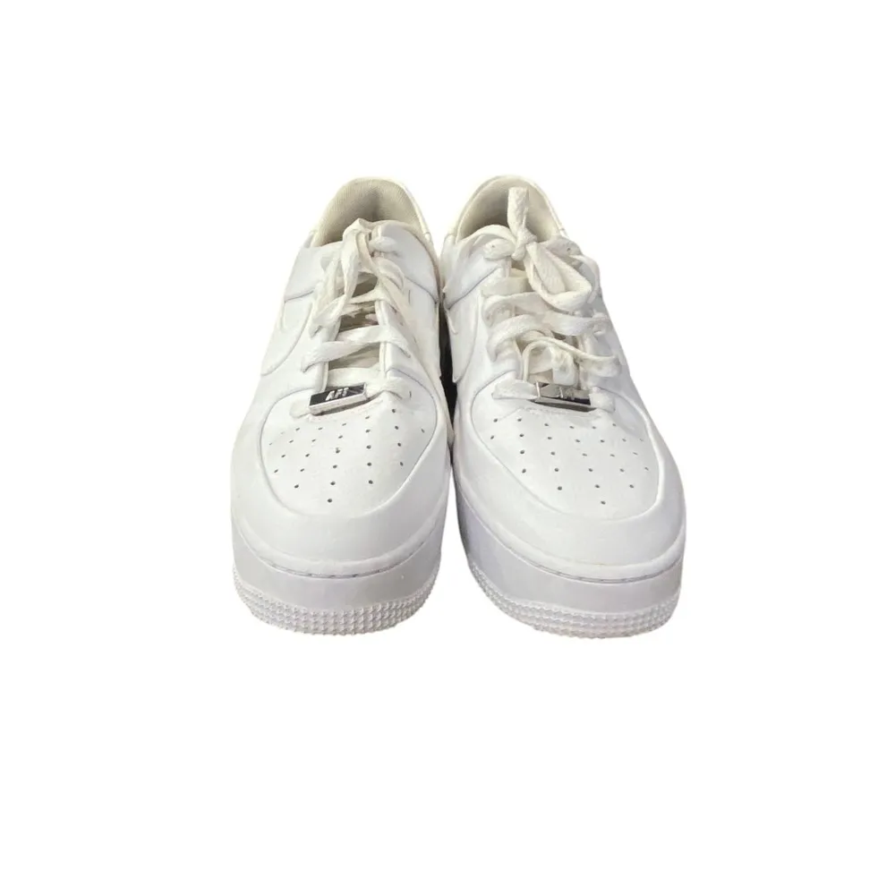 Nike Air Force 1 Sage “Triple White"  Wormen’s Size 9.5 - Image 3