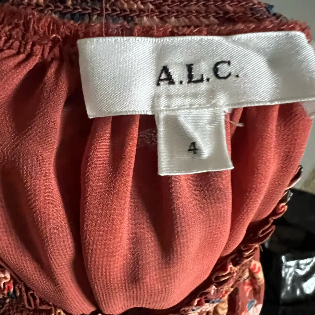 A.L.C. Hayley top Ginger orange 4 - Image 13