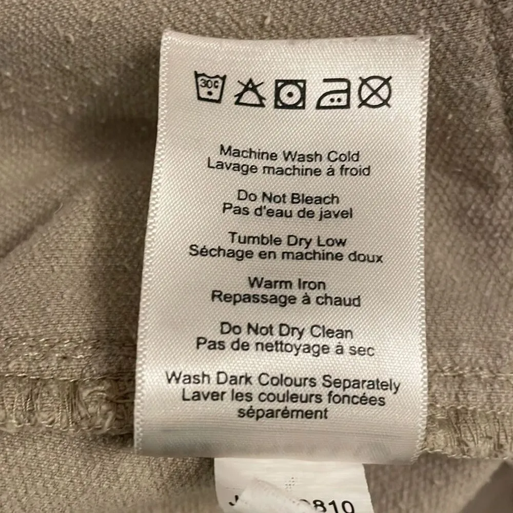 Merrell Tan Khaki Corduroy Straight Short Skirt Womens 6 Casual - Image 9