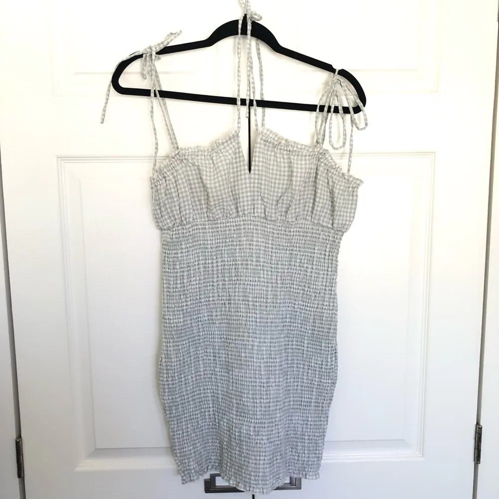 Green and White Checkered Princess Polly Dress Size US 6 - Image 2