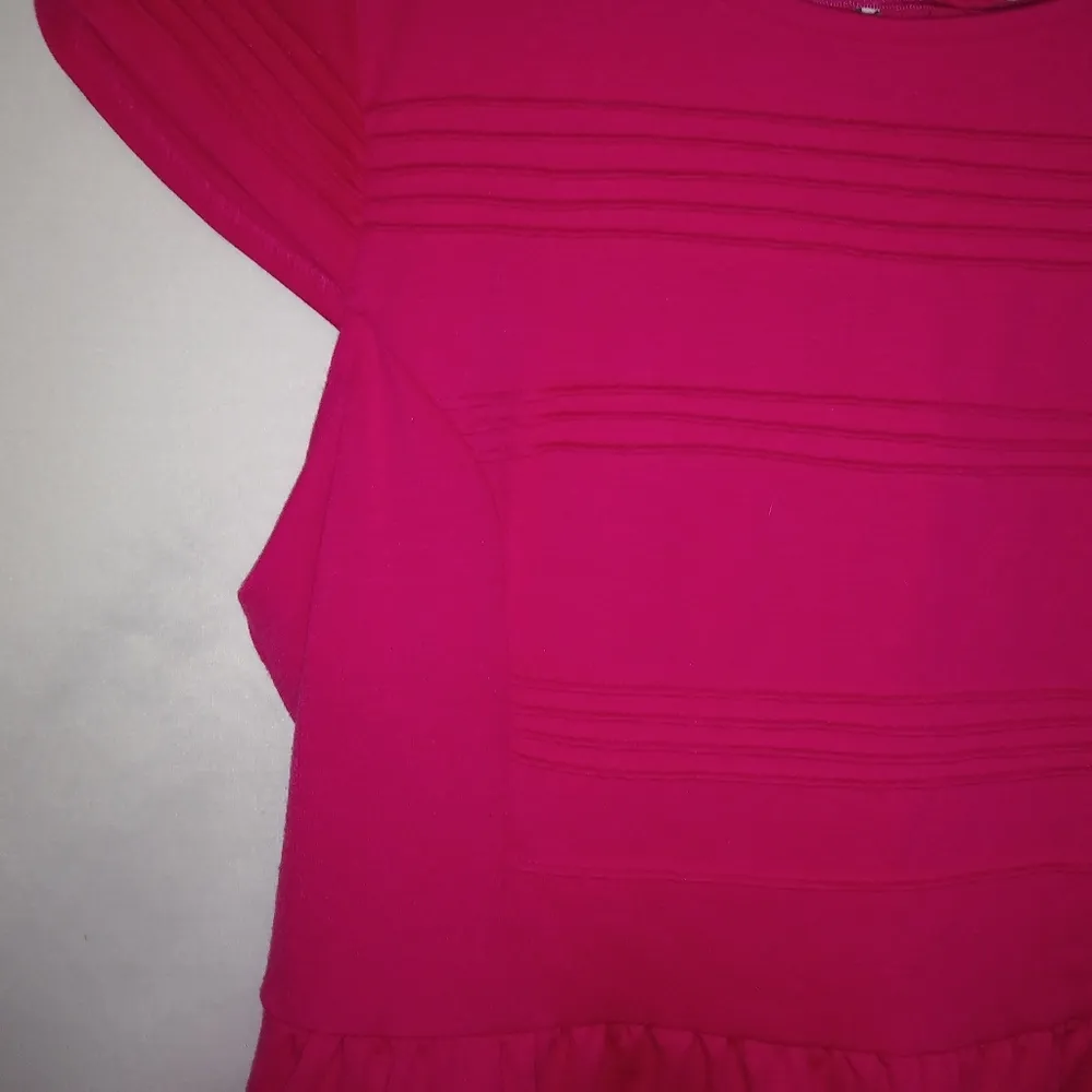 Elle 12 Shocking Pink Shift Dress - Image 6