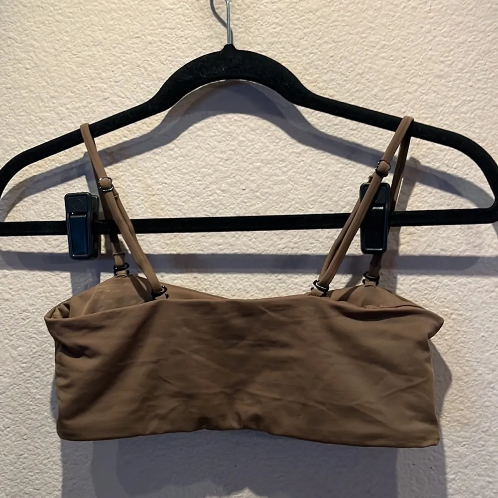 Pink Colada Bermuda Convertible Green Bikini Top Size Small - Image 2