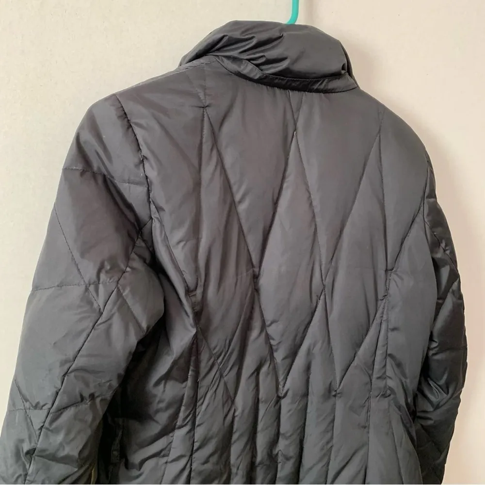 Marc New York Andrew Marc Black Down Puffer Jacket Longline - Image 5