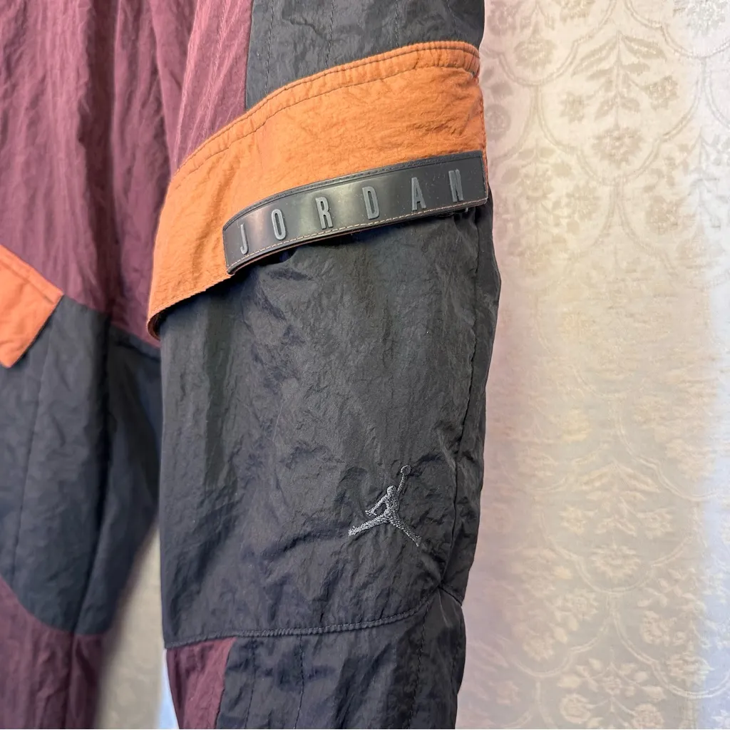 Jordan Cozy Girl Womens Fleece Natural Black Tan Maroon Pants MEDIUM Ski - Image 5