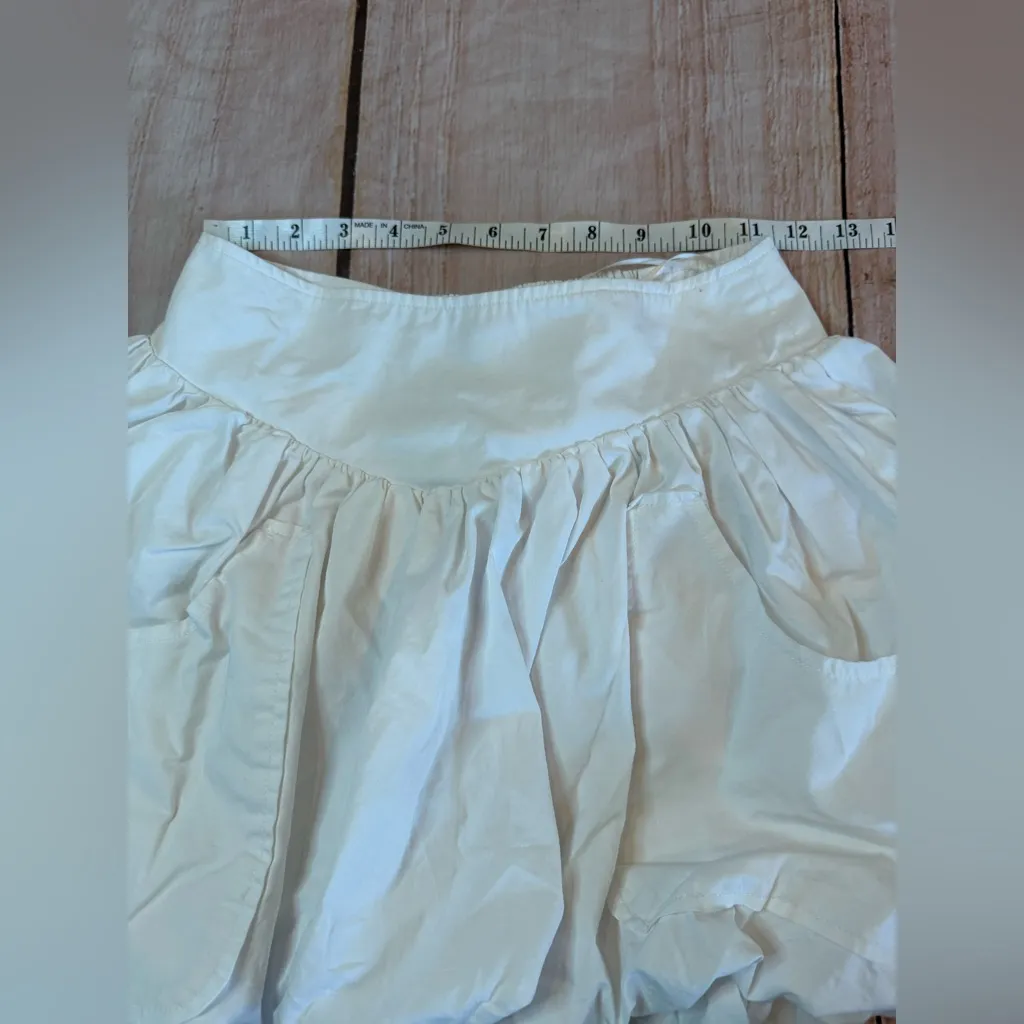 Altar’d State White Size Xs Balloon Hem Skirt READ cottage Fairy Girlhoodcore - Image 2