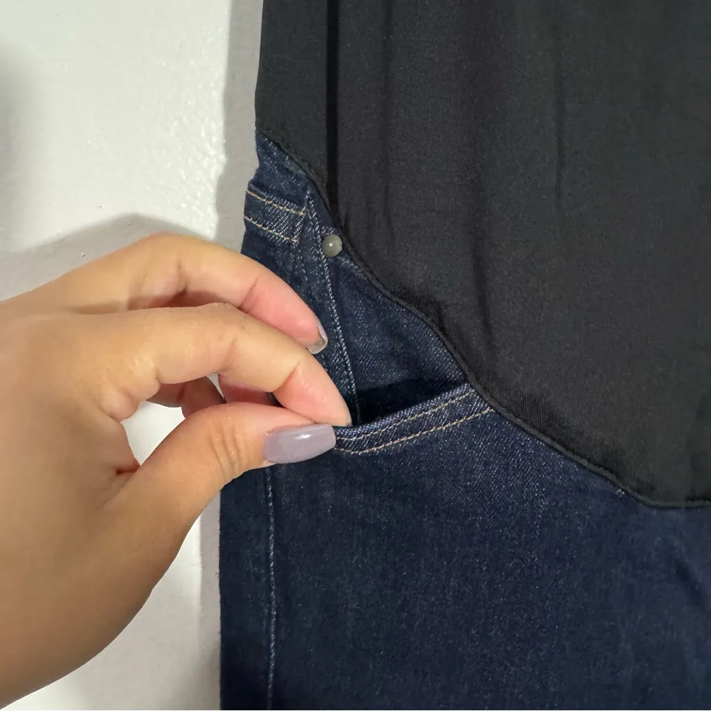 Citizens Of Humanity Skinny Belly Panel Maternity Jeans Blue‎ Size 27 - Image 9