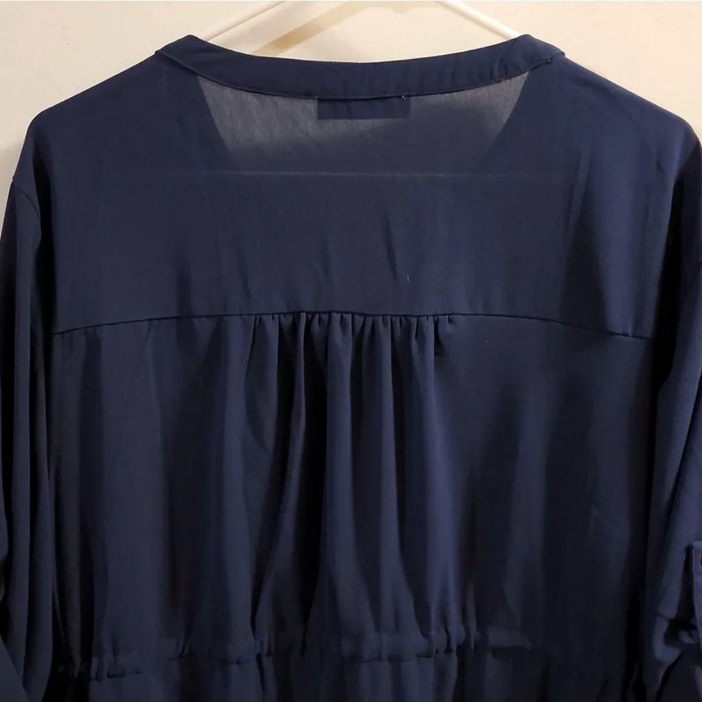 Yoins 💜  V Neck Zipper Dress - Image 4