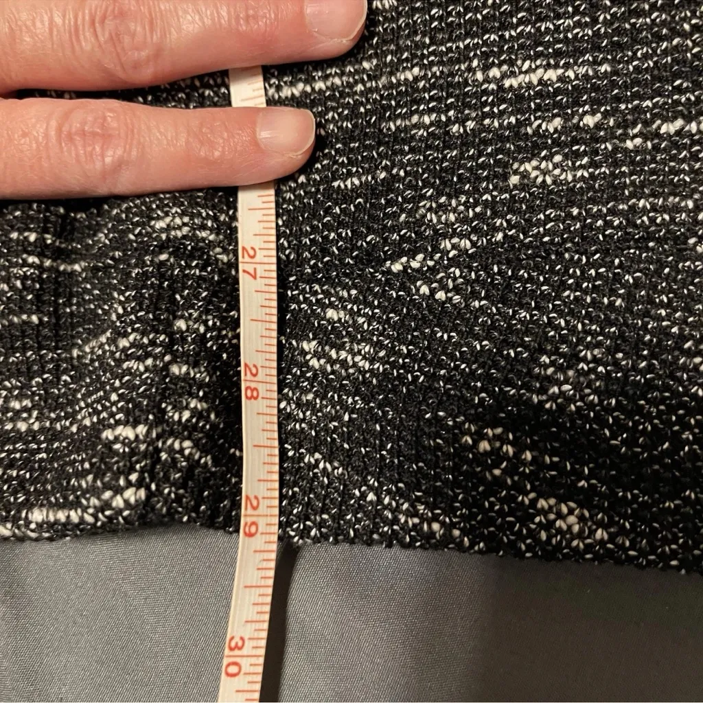 Eileen Fisher Organic Cotton Tweed Stand Collar JacketEasy Fit Mid Length 3X - Image 9