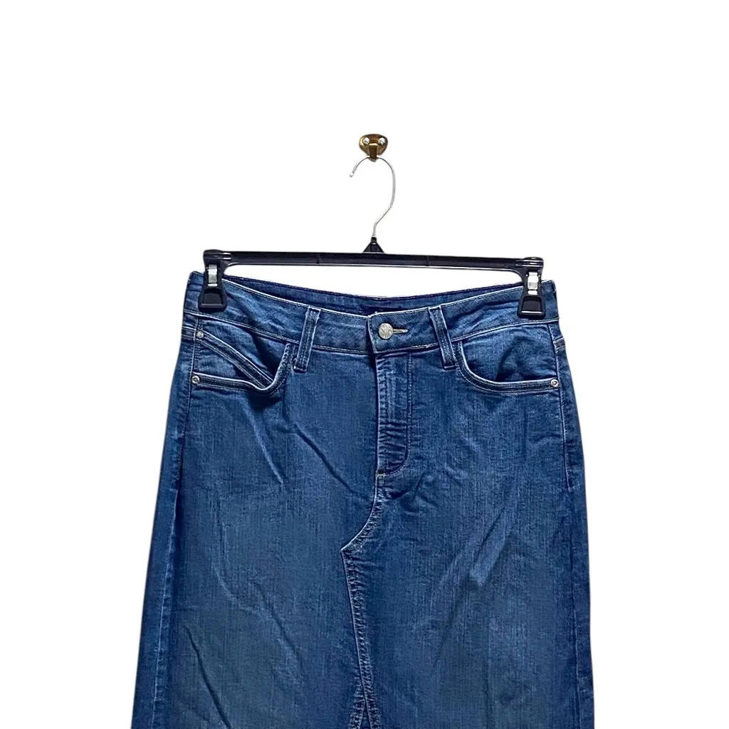 NYDJ Denim Maxi Skirt Blue Size 4 - Image 7