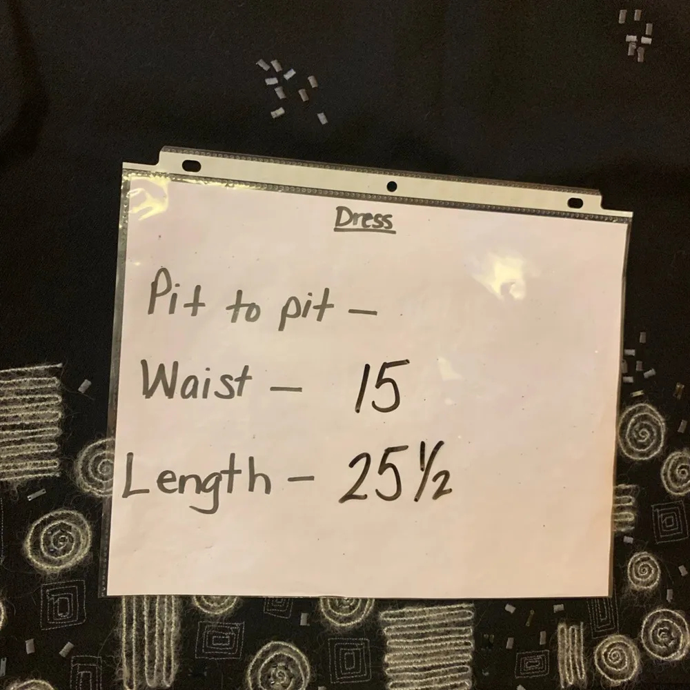 EAST Wool skirt 14 Black Cream Embroidered Design on bottom Fringe Zip Closure - Image 10