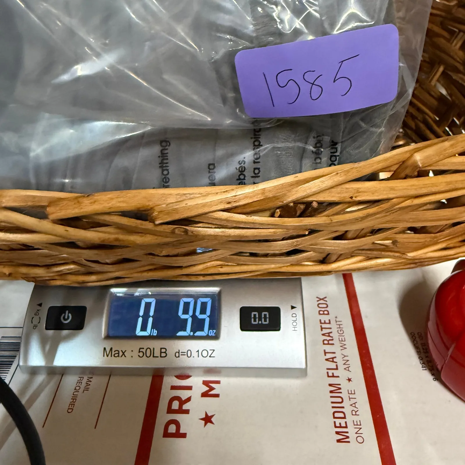 POL L Gray Boho Open Front Embroidered Kimono Cardigan Coastal Minimalist Hippie - Image 9